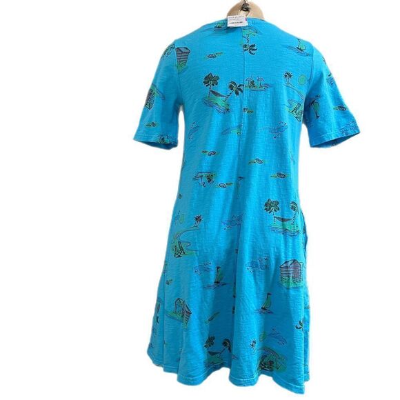 NWT Fresh Produce Beachy Keen Lorna Blue Dress Size XS New - Picture 3 of 7